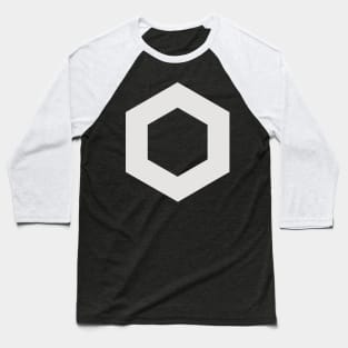 Chainlink Platinum Crypto Baseball T-Shirt